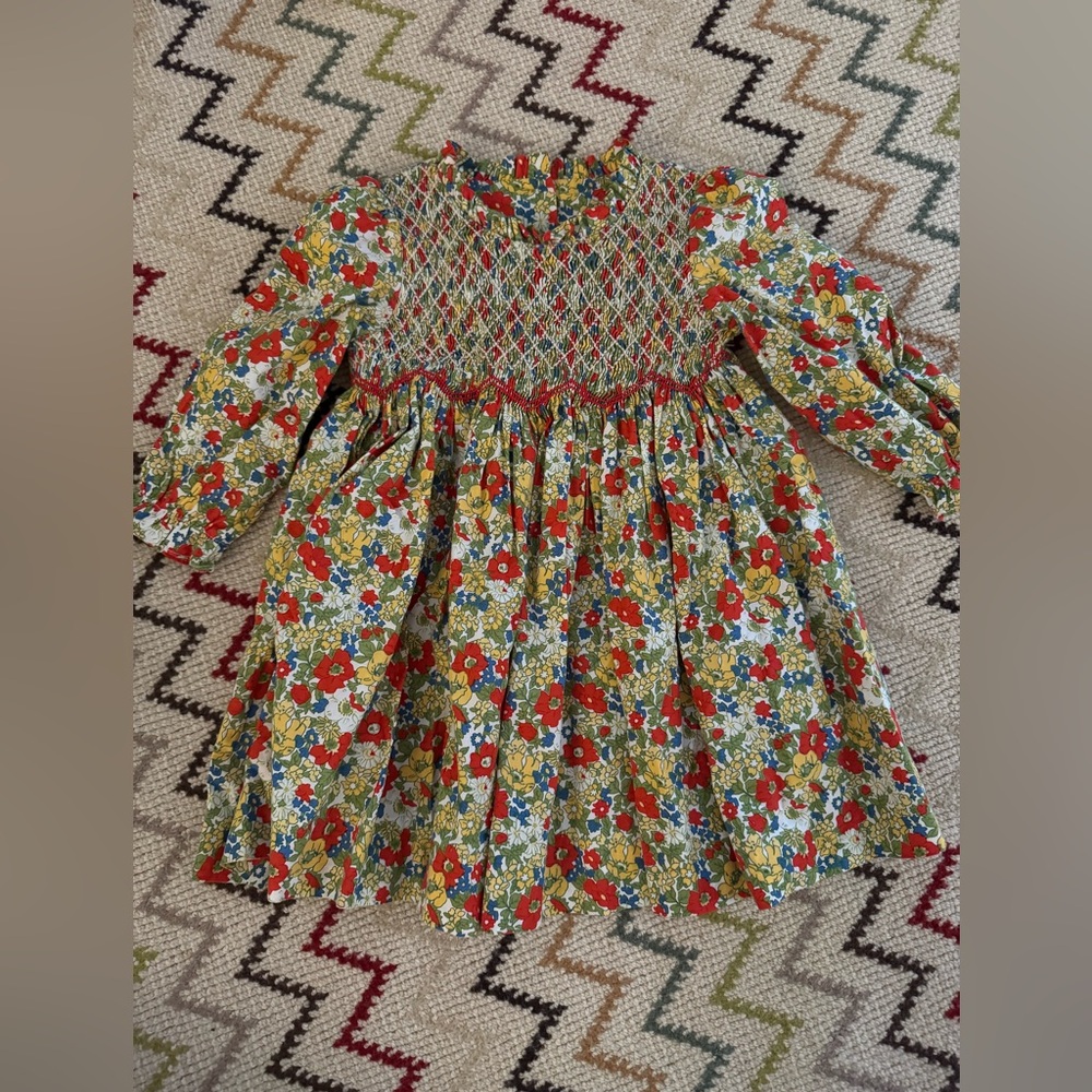 Floral Smocked Dress